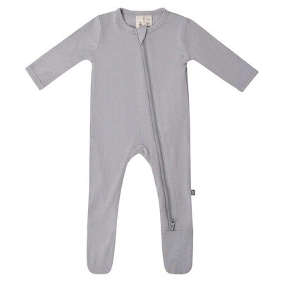 Kyte Zippered Footie- Storm*