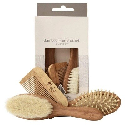 Kyte 3-Piece Brush Set Bamboo/Infant*