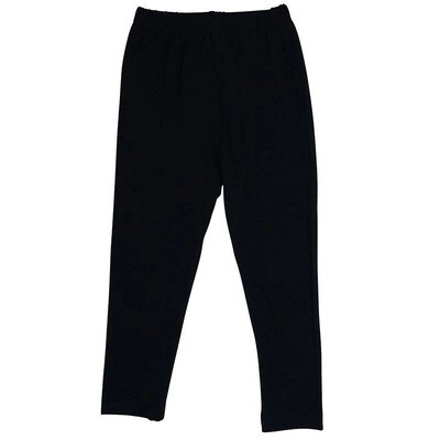 Sweet Bamboo Girls Leggings Black