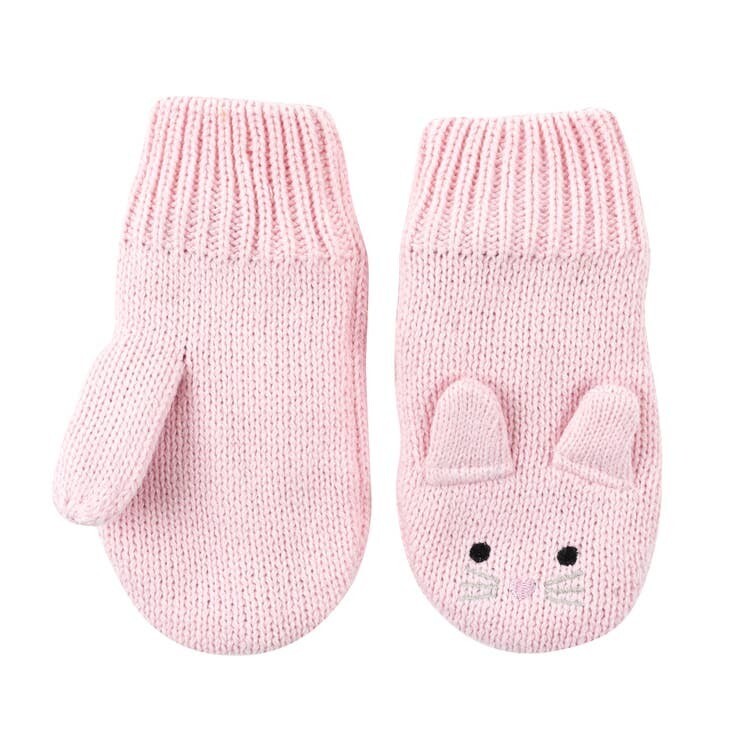 Zoocchini Baby Knit Mittens Bunny 12-24M