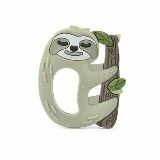 Loulou Lollipop Silicone Teether Single - Sloth*