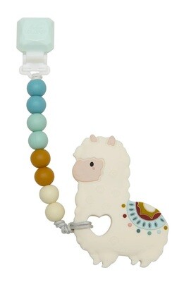Loulou Lollipop Silicone Teether GEM Set Llama* 510