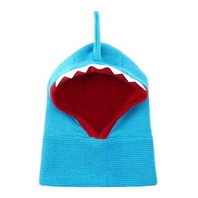 Zoocchini Shark Balaclava Hat 6-12M*