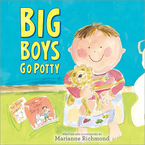 Big Boys Go Potty Book*