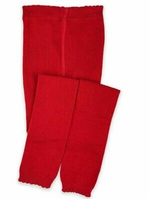 Jefferies Socks Footless Tight Red*