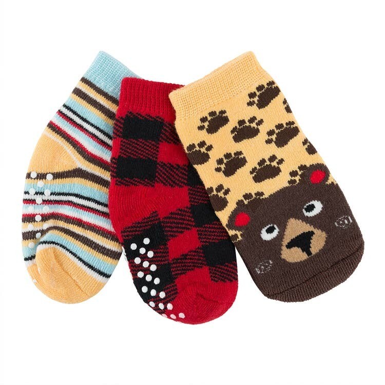 ZooCChini Bosley Bear Baby Sock Set 0-24M*