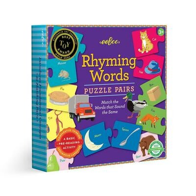 eeBoo Rhyming Words Puzzle Pairs*