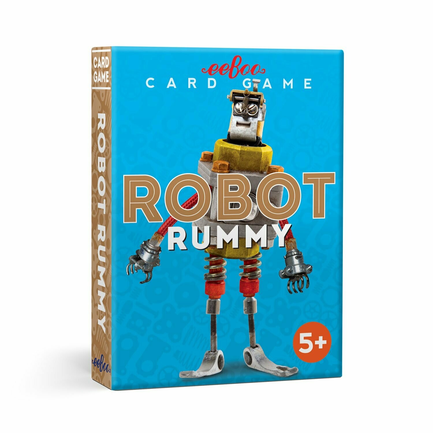 eeBoo Robot Rummy Playing Cards