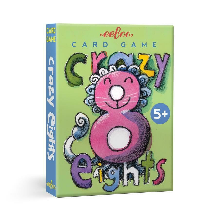 eeBoo Card Game Crazy 8 Eights*