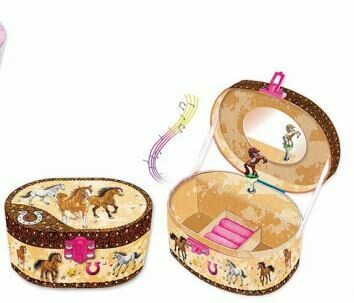Hot Focus Musical Jewelry Box Majestic Horse 031MH
