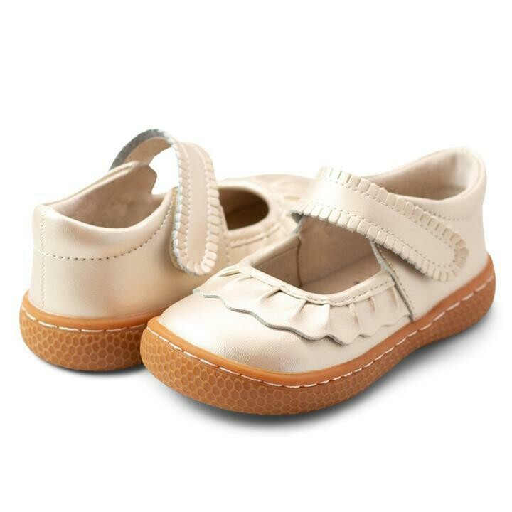 Livie &amp; Luca Girls Ruche Shoe Champagne*