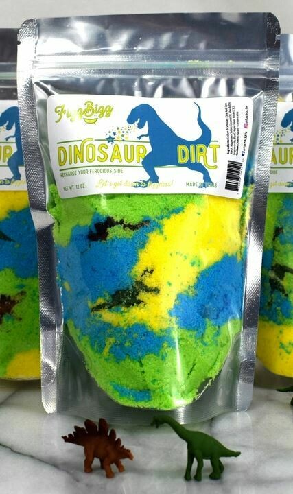 Fizz Bizz Kids Bath Salts-Dinosaur Dirt