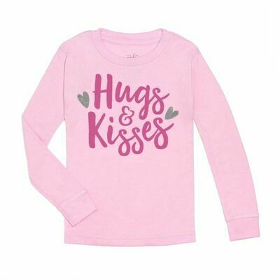 Sweet Wink Hugs & Kisses L/S Tee