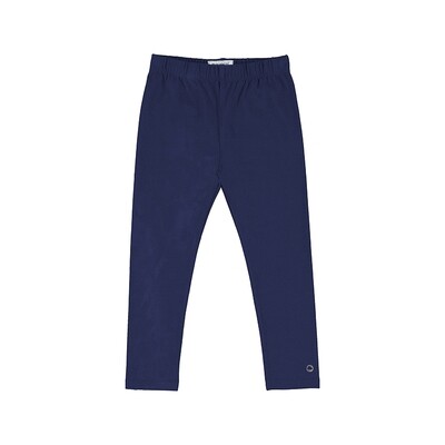 Mayoral Girls Long Basic Leggings Navy 748