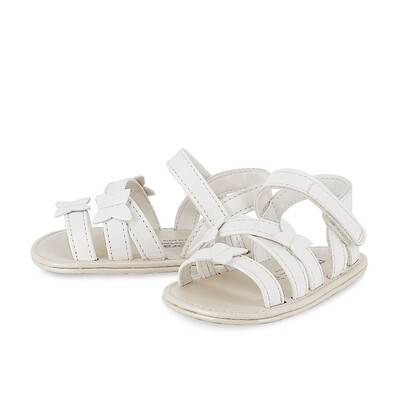 Mayoral Baby Girls Butterfly White Sandals 9408