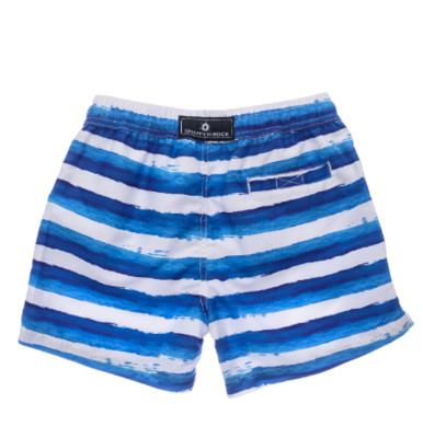 Snapper Rock Sunset Stripe Volley Board Short*