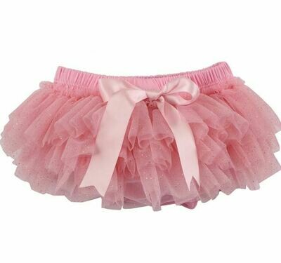 Sparkle Sisters Glitter TuTu Bloomer-Pink*