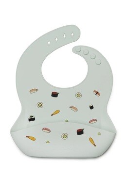 Loulou Lollipop Silicone Bib- Sushi 