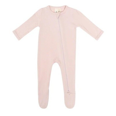 Kyte Zippered Footie -Blush*