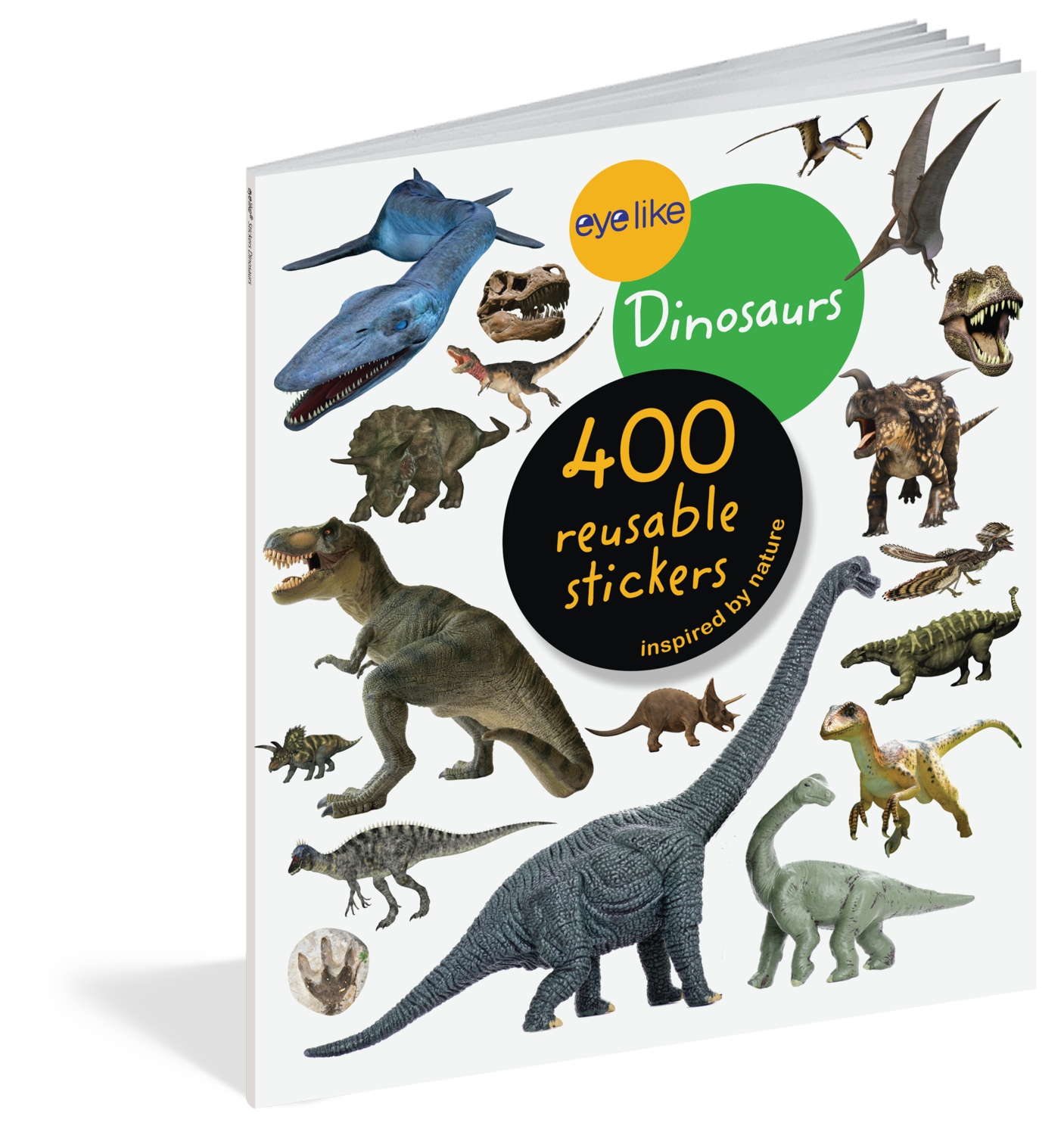 Eye Like Reusable Stickers- Dinosaurs*