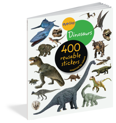 Eye Like Reusable Stickers- Dinosaurs*