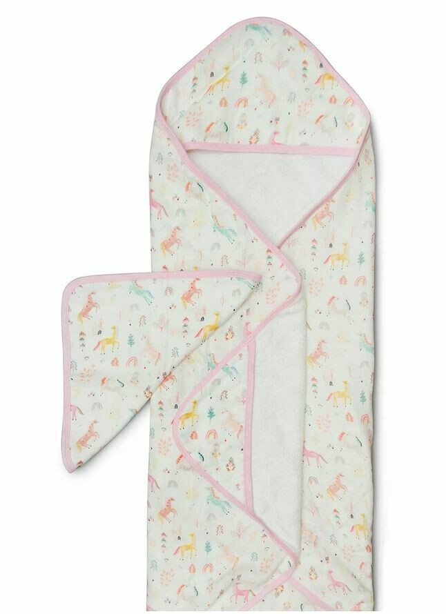 Loulou Lollipop Hooded Towel Set - Unicorn Dream 