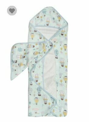 Loulou Lollipop Hooded Towel Set- Up Up Away