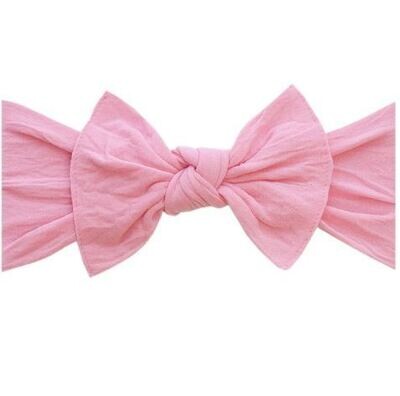 Baby Bling Knot Bow - Bubblegum*