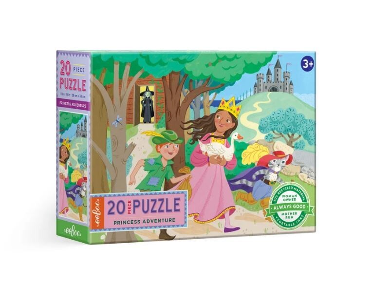 eeBoo Princess Adventure 20Pc Big Puzzel