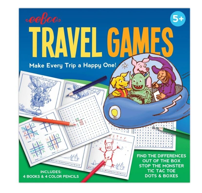eeBoo Travel Game Set