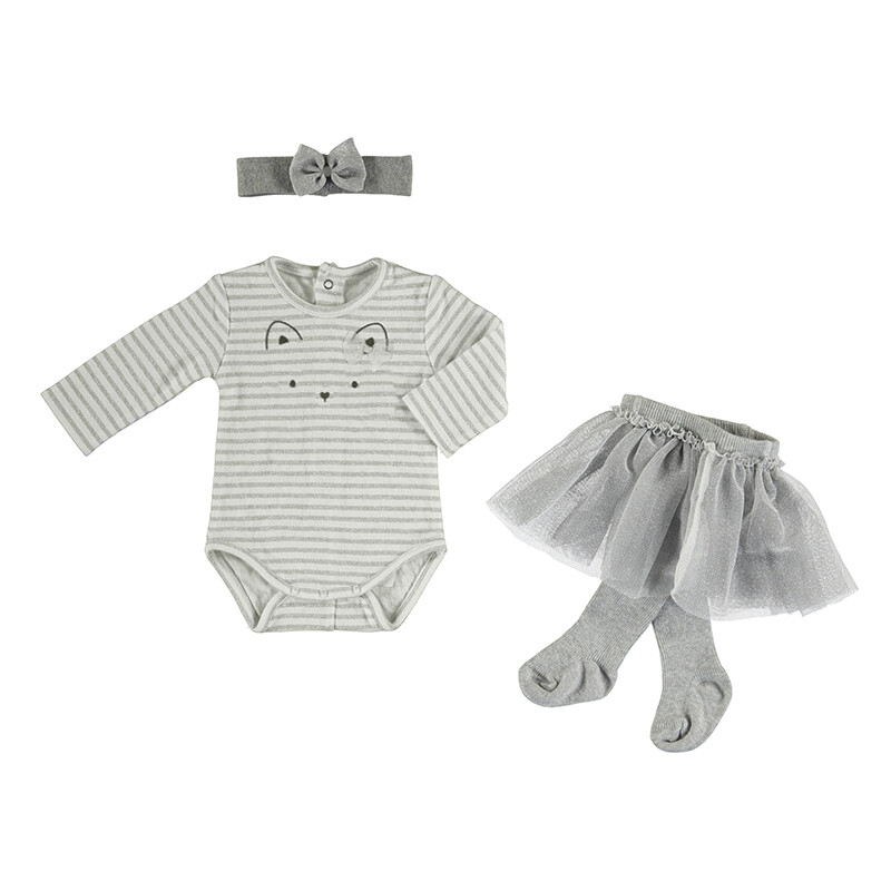 Mayoral Baby Girl Lead Tulle Skirt  Set 2824 