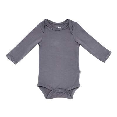 Kyte Bodysuit L/S In Charcoal