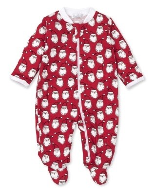  Kissy Zippered Footie Ho Ho Ho18N*