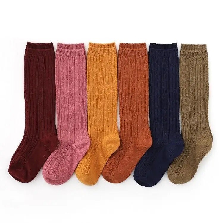 Little Stocking Cable Knit Socks (One Pair)