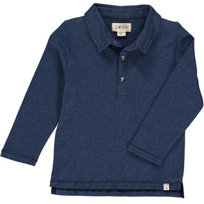 Me &amp; Henry Boys Navy Polo Shirt 45C*