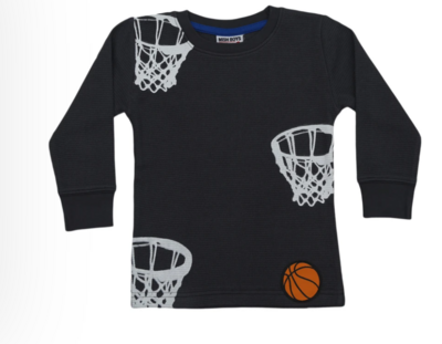 Mish Boys Basketball Nets Thermal Coal 74