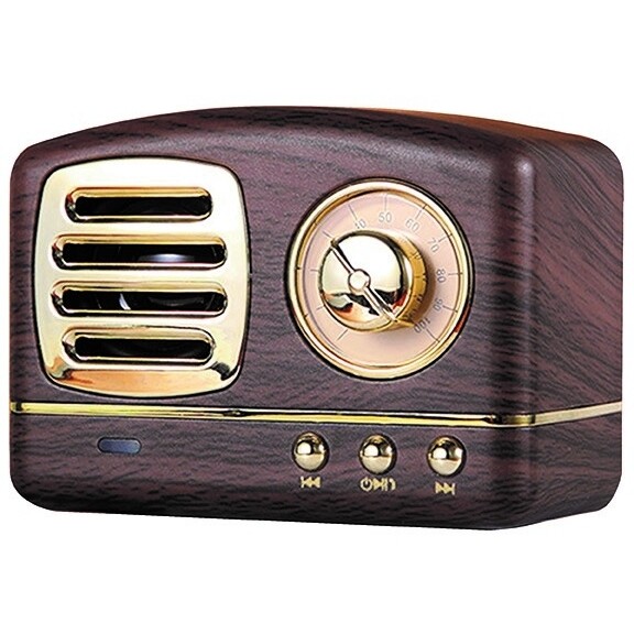 Vintage Bluetooth Speaker- Wooden