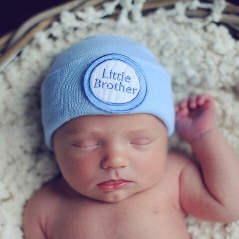 ILYBEAN Blue Little Brother Hat