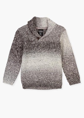 Losan Boys Grey/Black Sweater 125-5001AL