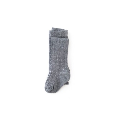 Little Stocking Gray Cable Knit Tights*