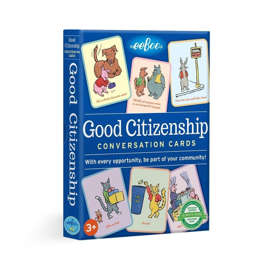  eeBoo Good Citizenship Conversation Cards