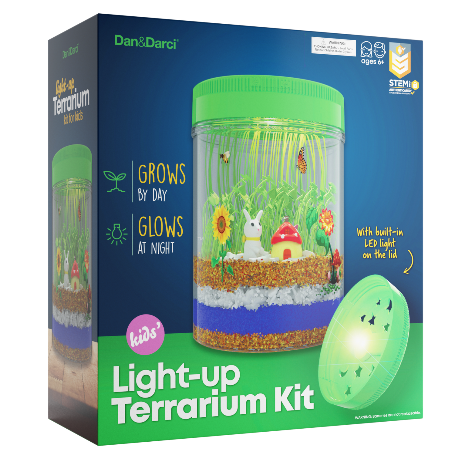 Dan & Darci Light-up Terrarium Kit
