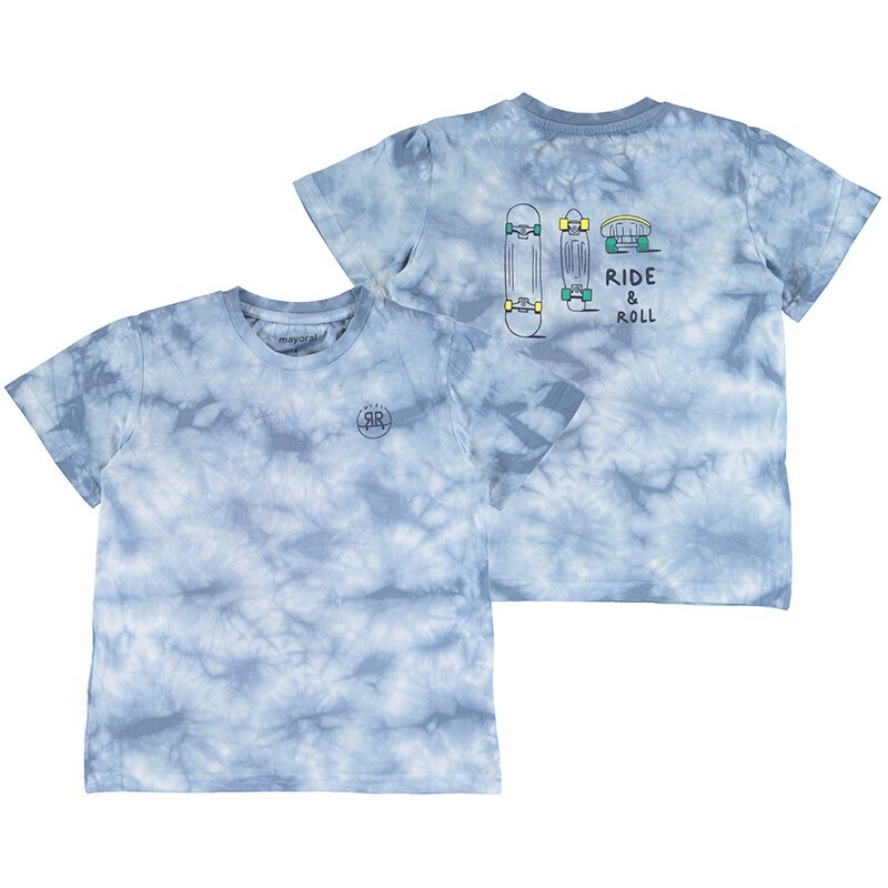 Mayoral Boys Sky Tie Dye S/S T-Shirt 3013