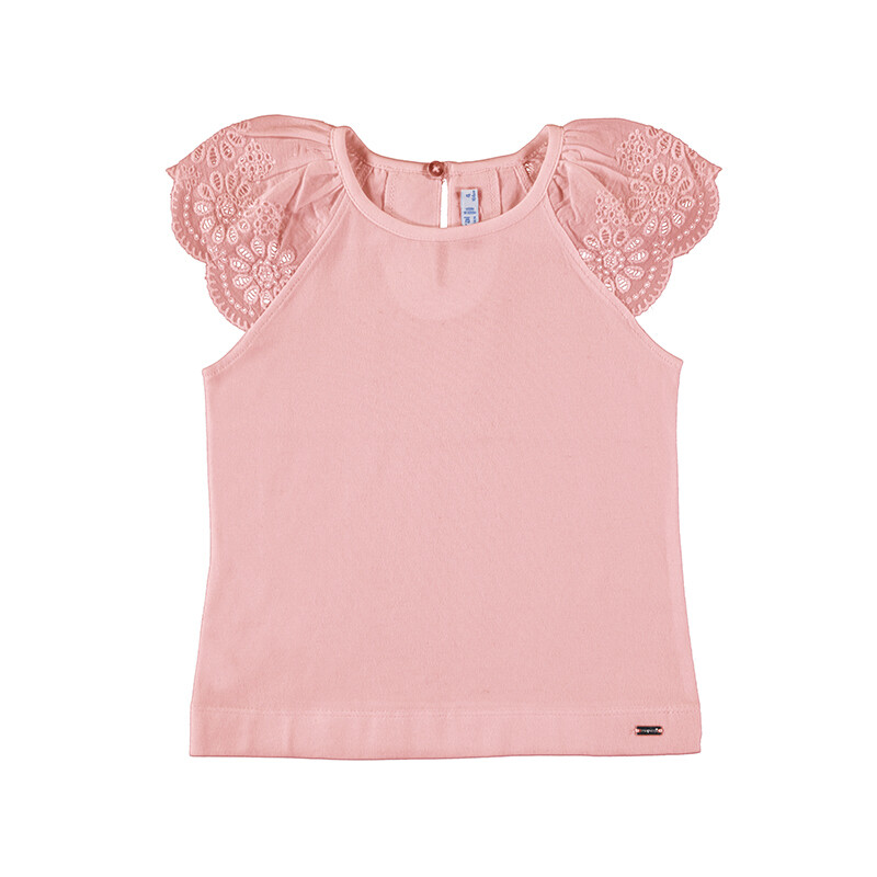 Mayoral Girls Flamingo Embroided Tank Top 3052