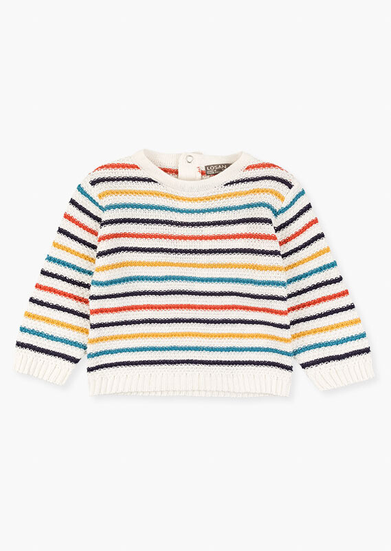 Losan Baby Boys Sweater w/Stripes 5000