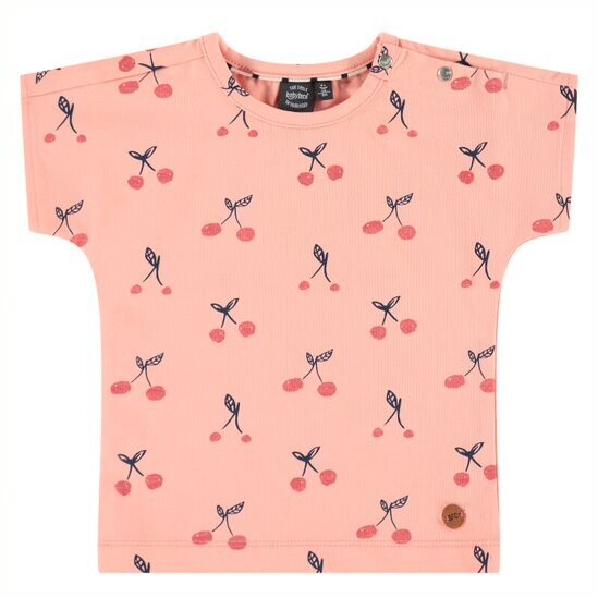 Babyface Girls Organic Peach S/s T-Shirt 654