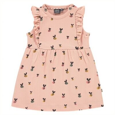 Babyface Girls Organic Dusty Pink S/S Dress 722*