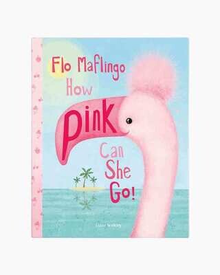 Jellycat Flo How Pink Can She Go Book