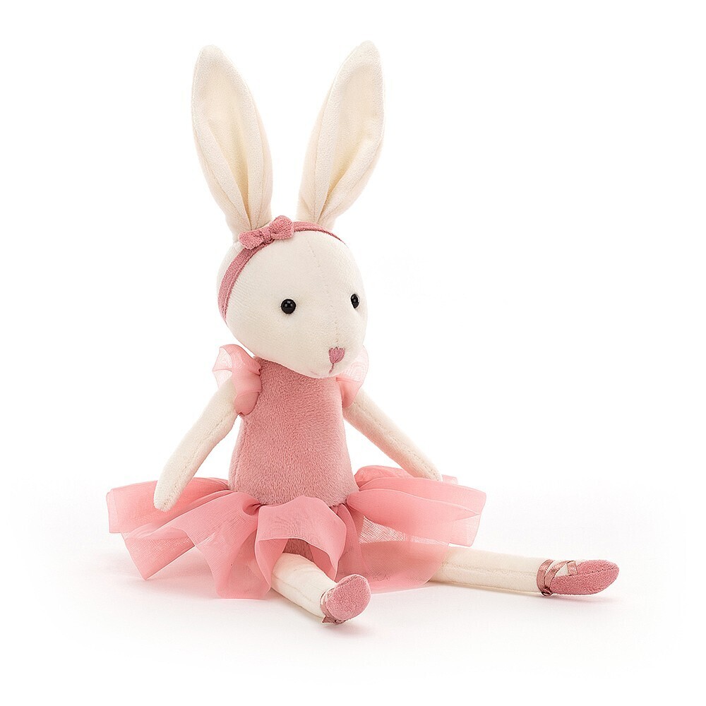 Jellycat Pirouette Bunny Rose 7&quot;