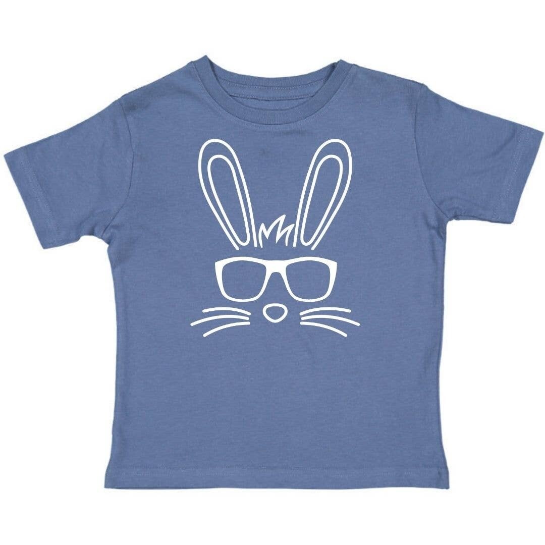 Sweet Wink Bunny Shades S/S Shirt Indigo